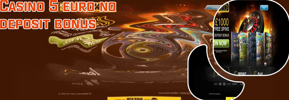 5 euro no deposit casino