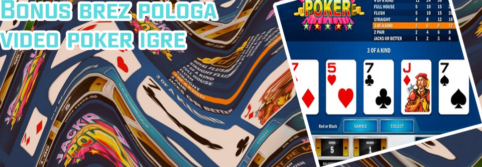 Online video poker legalno